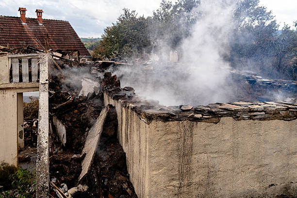 Professional Fire Damage Removal technician working in Texas, TX